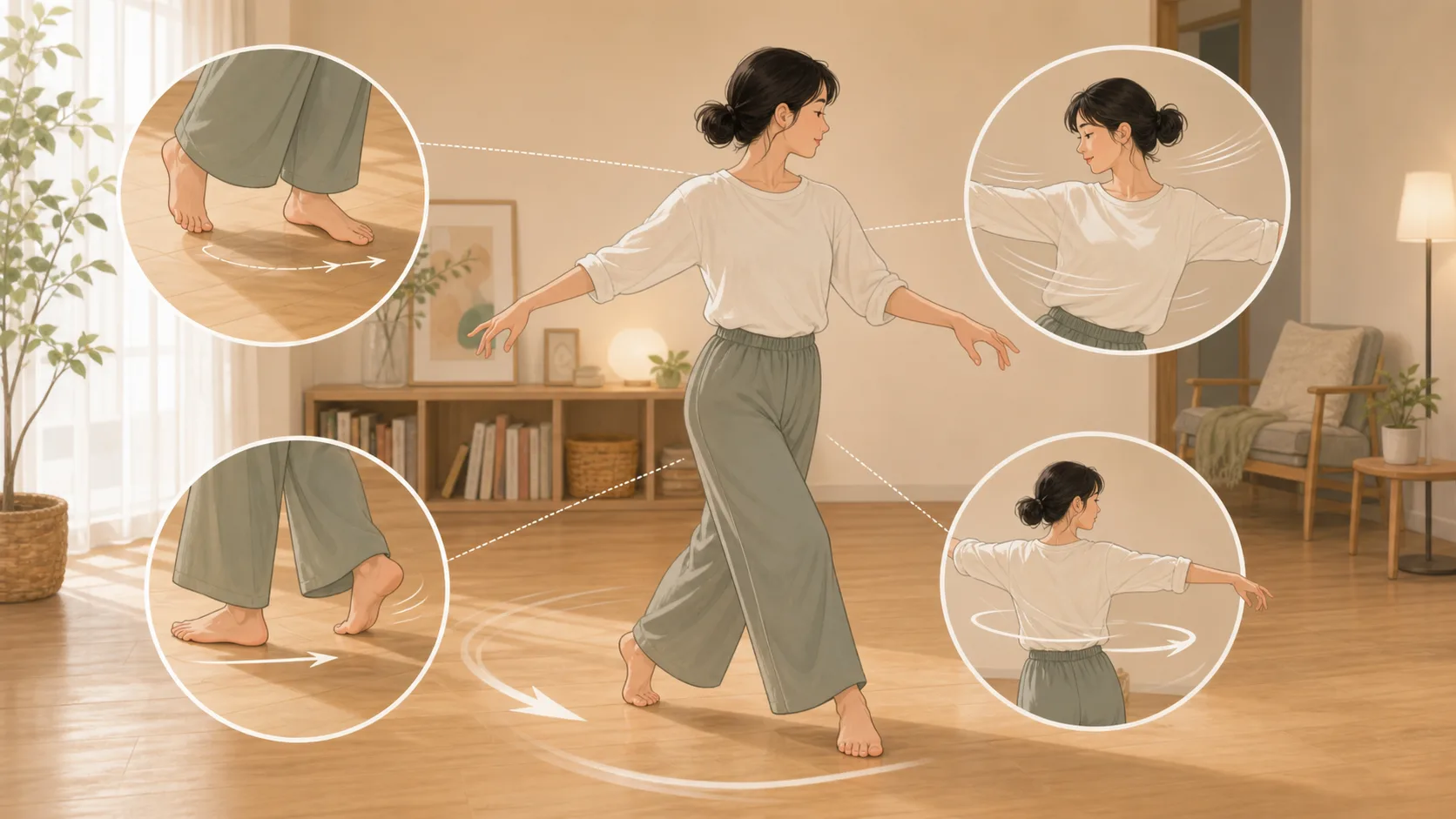 小さい動きより分けやすい動きを選ぶ