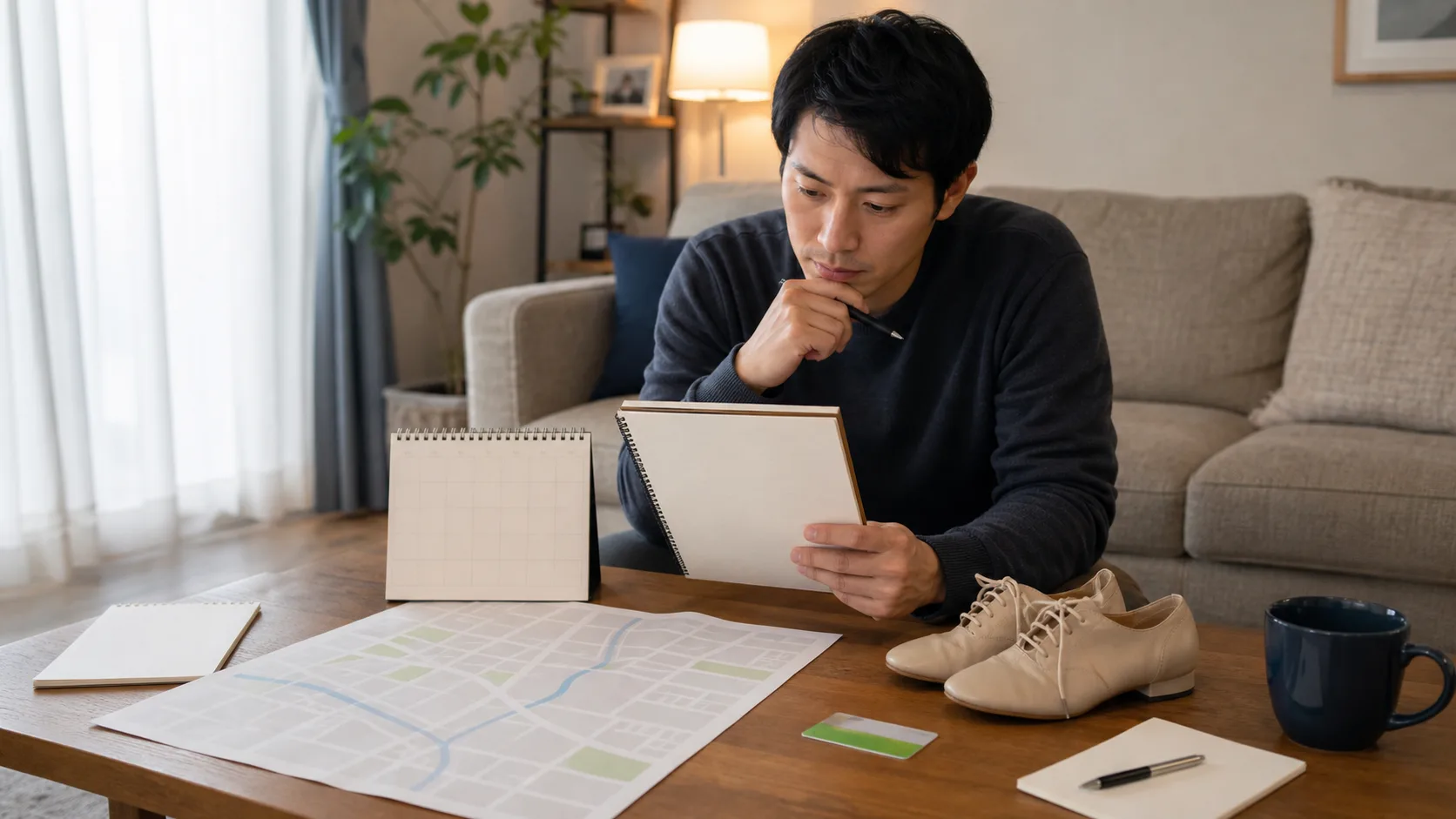 教室を比較するとき、近さ・料金・雰囲気に加えて続け方の条件を見る視点を並べた図