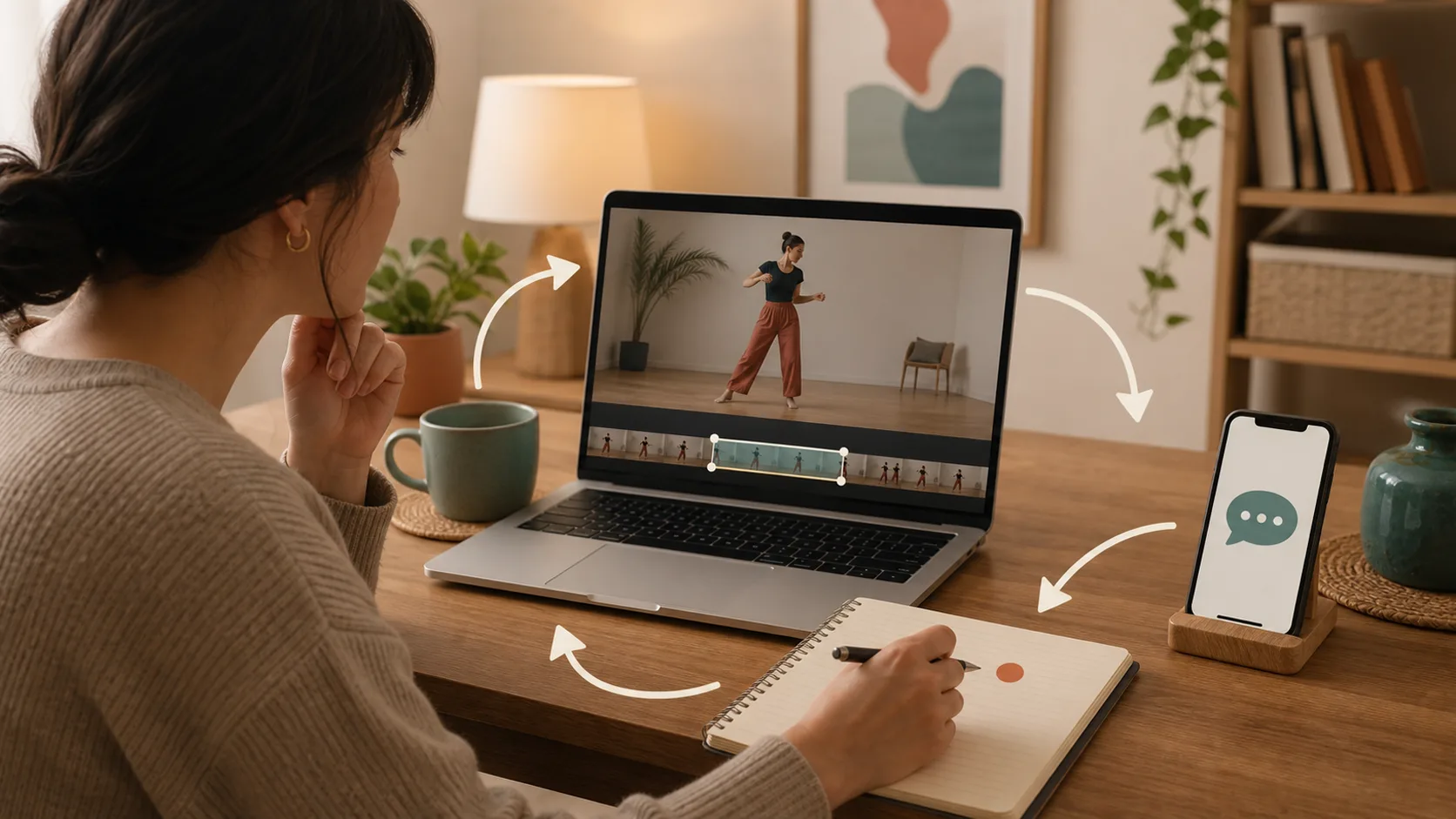 ライブレッスンのアーカイブで止まった場所に戻り、質問先で聞く一点を残す