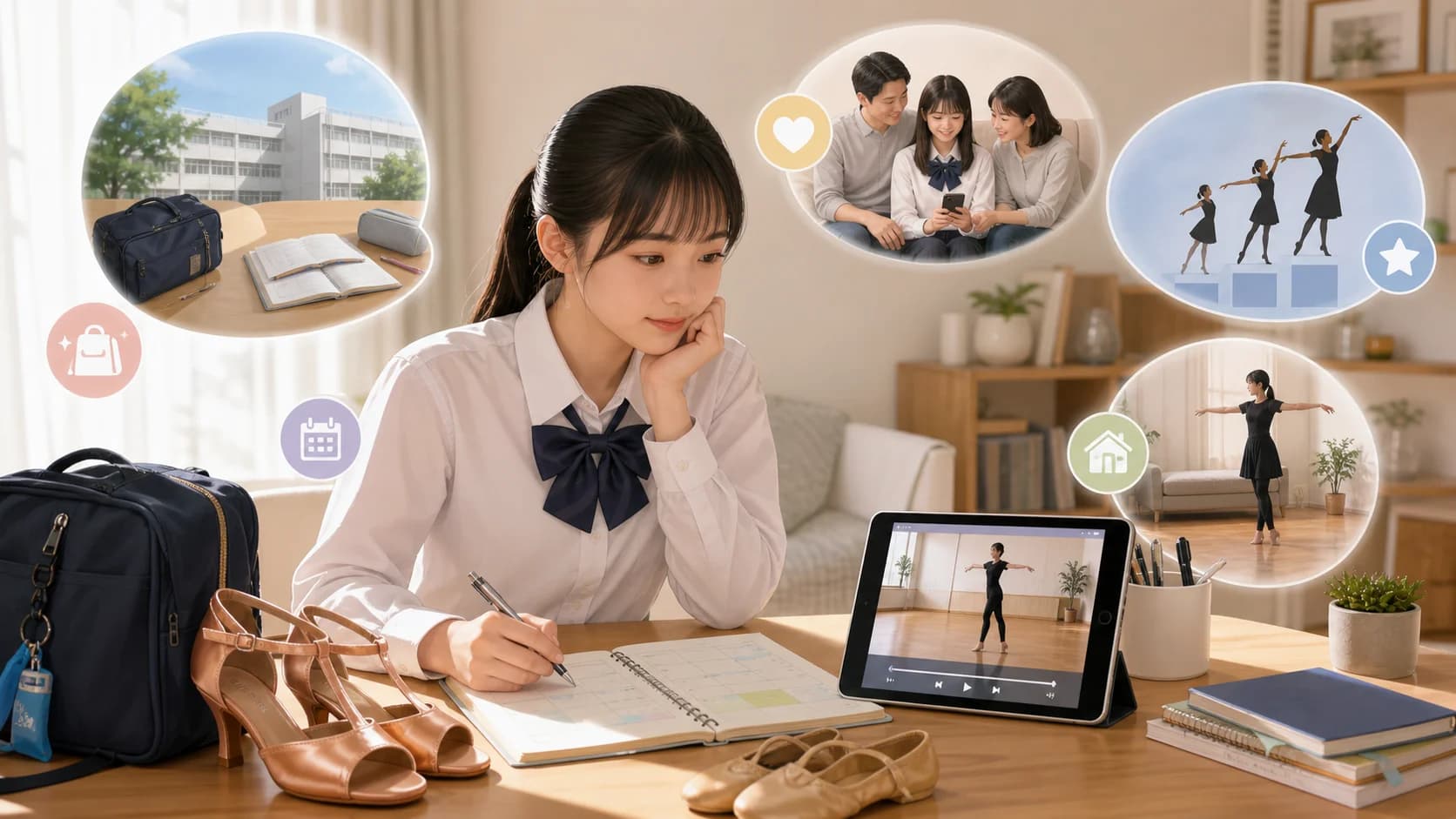 高校生が学校生活と両立できるダンス教室を選ぶ考え方