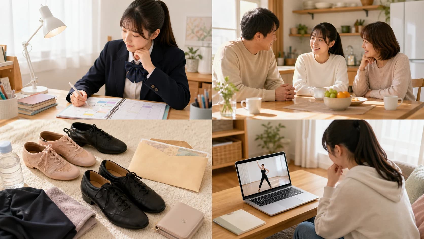学校生活、家族確認、料金条件、レベル感、自宅復習を分けて見る全体像